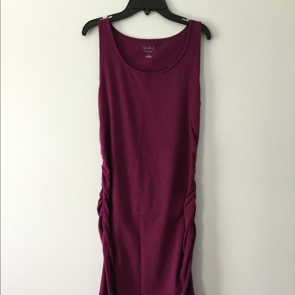 Sleeveless T-shirt Maternity dress- Ingrid&Isobel